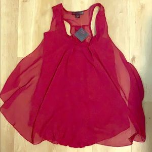 ✈️Sheer Flowy Top